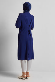 Tunique Longue à Nouer Aspect Lin Femme Voilée - Style Bohème Chic | Anika