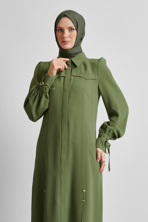 Tunique Longue à Nouer Aspect Lin Femme Voilée - Style Bohème Chic | Anika