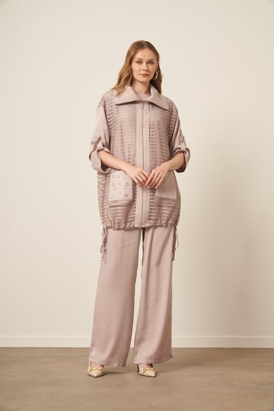 Combinaison Maille Femme Chic FTZ | Tunique & Pantalon Confort