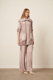 Combinaison Maille Femme Chic FTZ | Tunique & Pantalon Confort