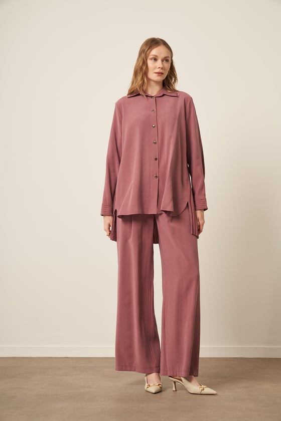 Combinaison Cupra Femme Rose FTZ | Tunique-Pantalon Douceur & Élégance Anika