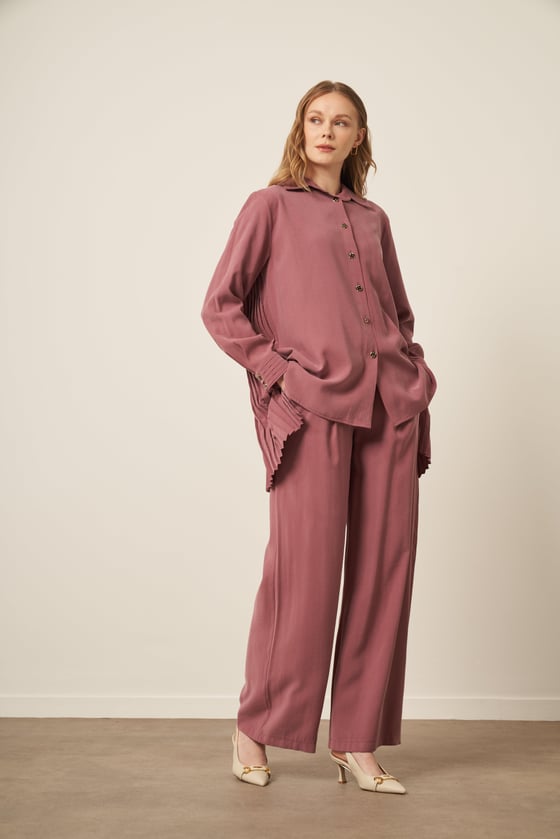 Combinaison Cupra Femme Rose FTZ | Tunique-Pantalon Douceur & Élégance Anika