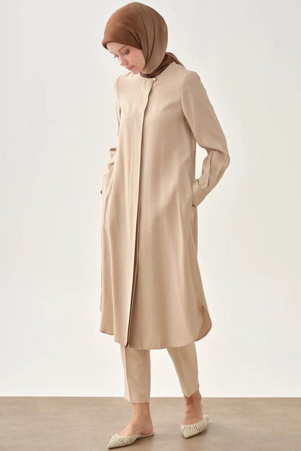 Cape Fluide Modal Femme Voilée - Élégance Discrète & Confort Absolu | Anika