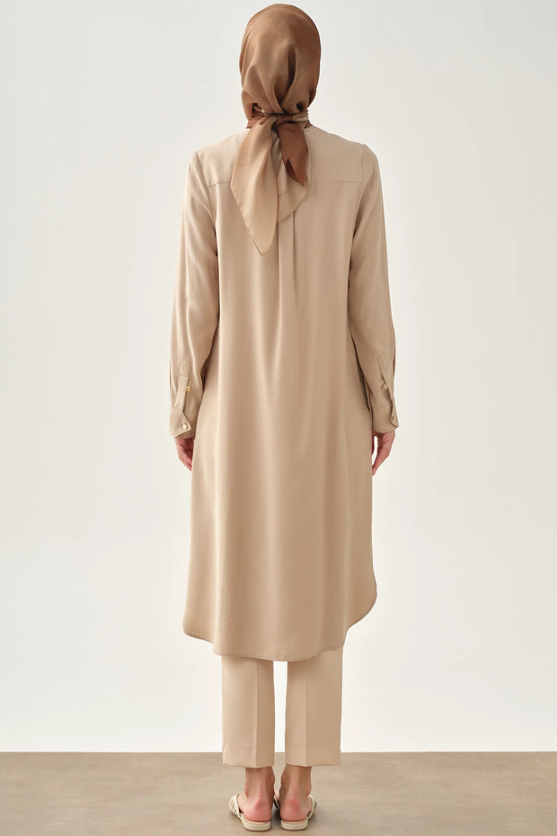 Cape Fluide Modal Femme Voilée - Élégance Discrète & Confort Absolu | Anika