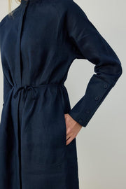 Tunique Longue Gloria 100% Lin - Élégance Naturelle & Bohème Chic | Anika