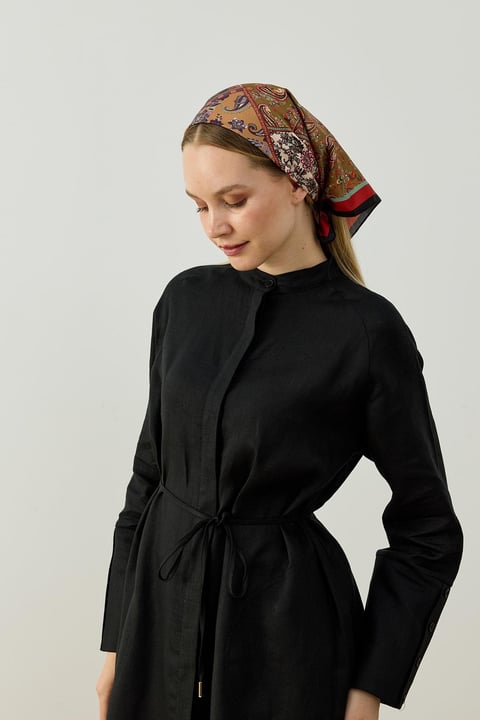 Tunique Longue Gloria 100% Lin - Élégance Naturelle & Bohème Chic | Anika