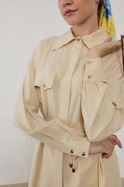 Chemise Longue Tera Lyocell & Viscose - Élégance Naturelle & Minimaliste | Anika