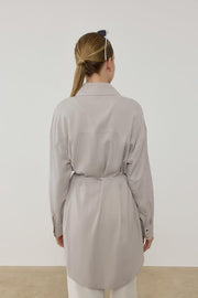 Chemise Longue Tera Lyocell & Viscose - Élégance Naturelle & Minimaliste | Anika