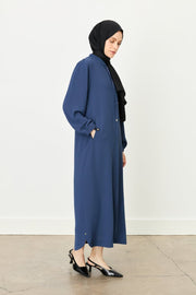 Abaya Dentelle Nihan Femme Voilée - Élégance Détaillée & Confort | Anika