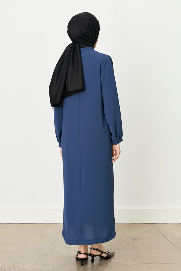 Abaya Dentelle Nihan Femme Voilée - Élégance Détaillée & Confort | Anika