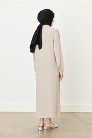 Abaya Dentelle Nihan Femme Voilée - Élégance Détaillée & Confort | Anika