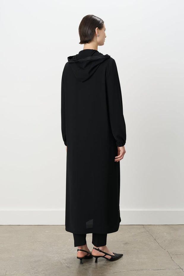 Abaya à Capuche Moderne Femme Voilée - Confort Fluide & Tendance | Anika
