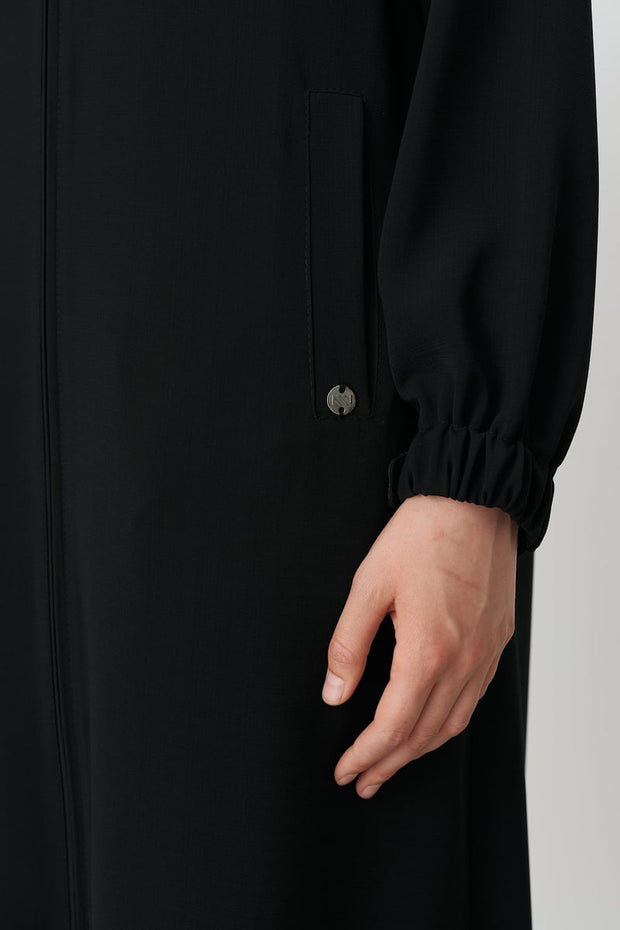 Abaya à Capuche Moderne Femme Voilée - Confort Fluide & Tendance | Anika