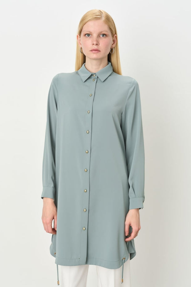 Tunique Nihan à Œillets Femme Voilée - Style Moderne & Chic 2026 | Anika